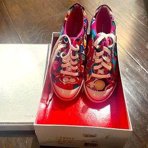 Coach tenis shoes